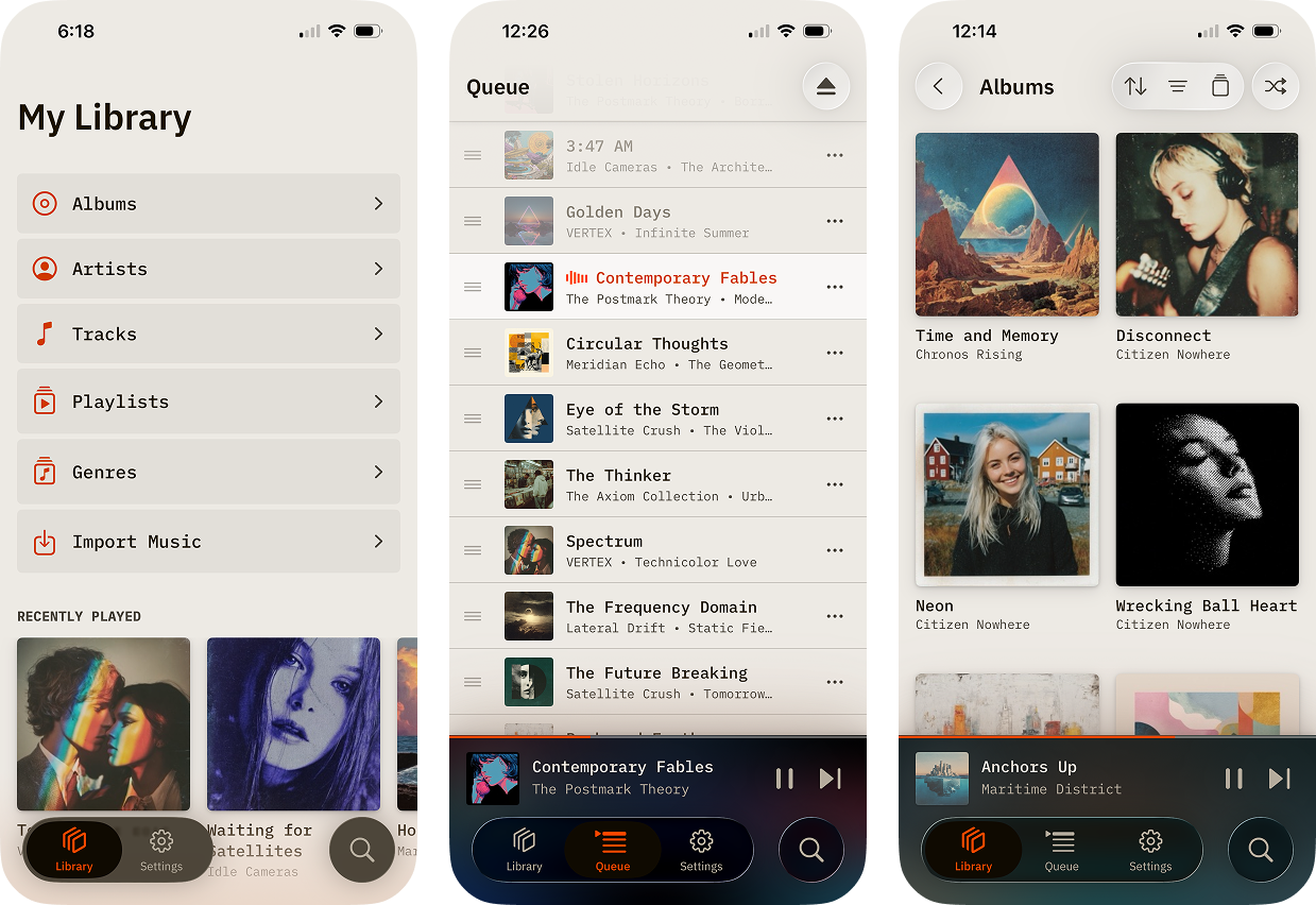 BitDek music player app