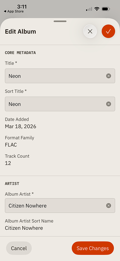 BitDek album metadata editor