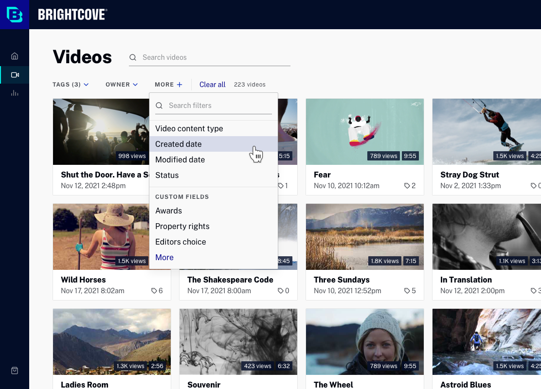 An early design for filters in the Media module